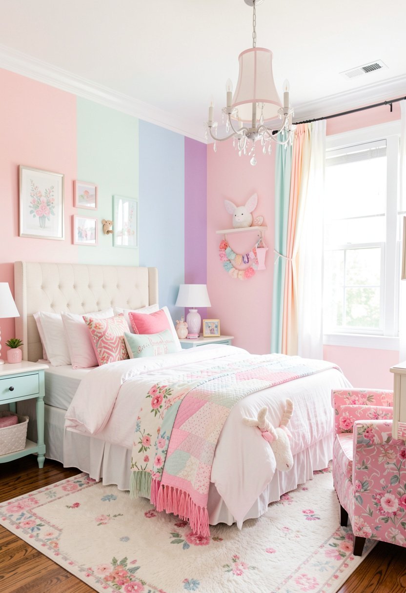 Soft Pastel Walls That Pop