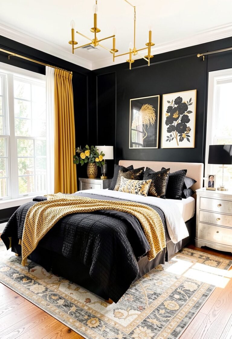 Start with a Bold Black Wall