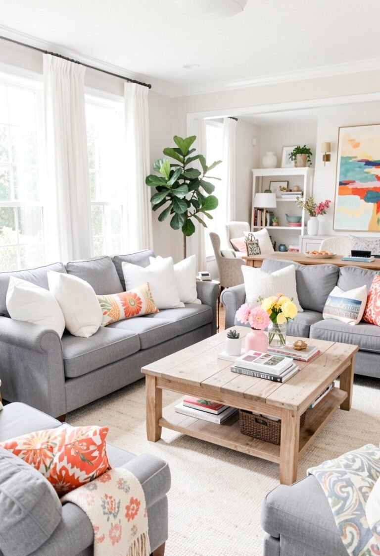 Start with Bright White Pillows
