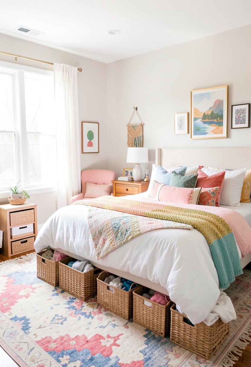 Storage Baskets That Hide Mess