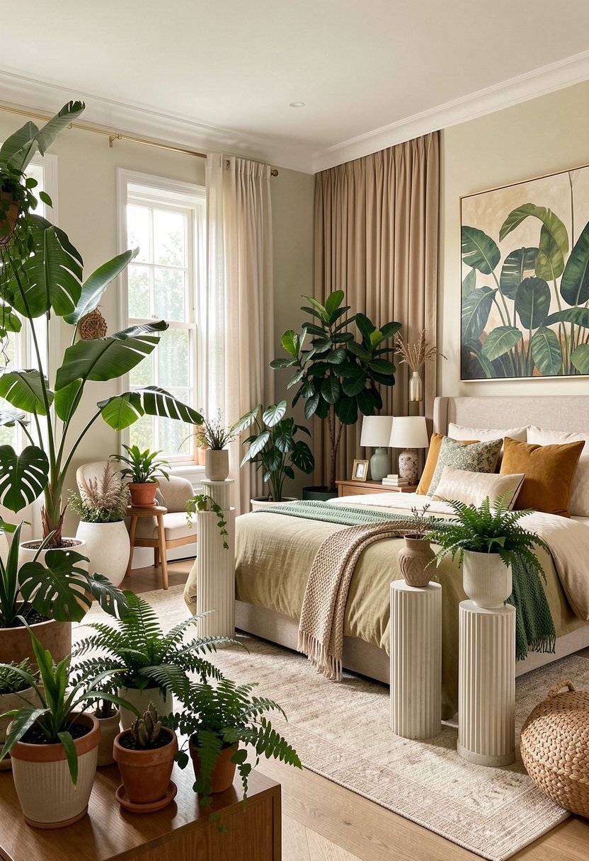Styling with Tall Pedestals