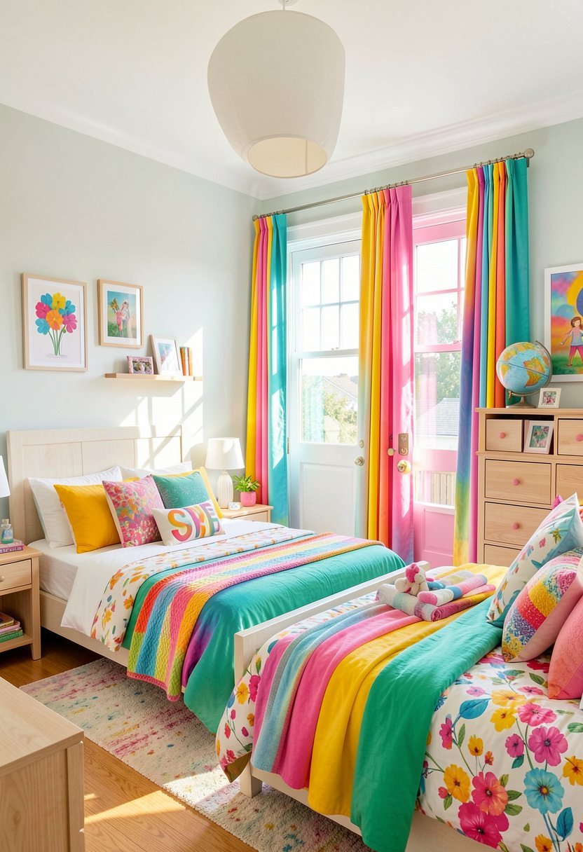 Swap Standard Doors for Curtains
