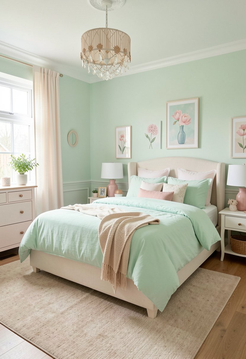 Swap Your Bedding for Mint