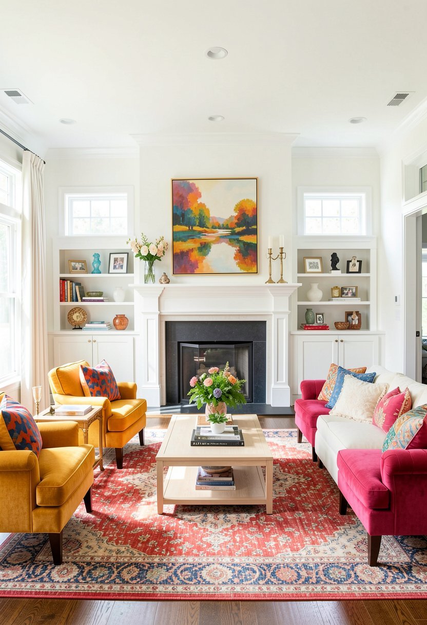 Symmetrical Chairs On the Sides
