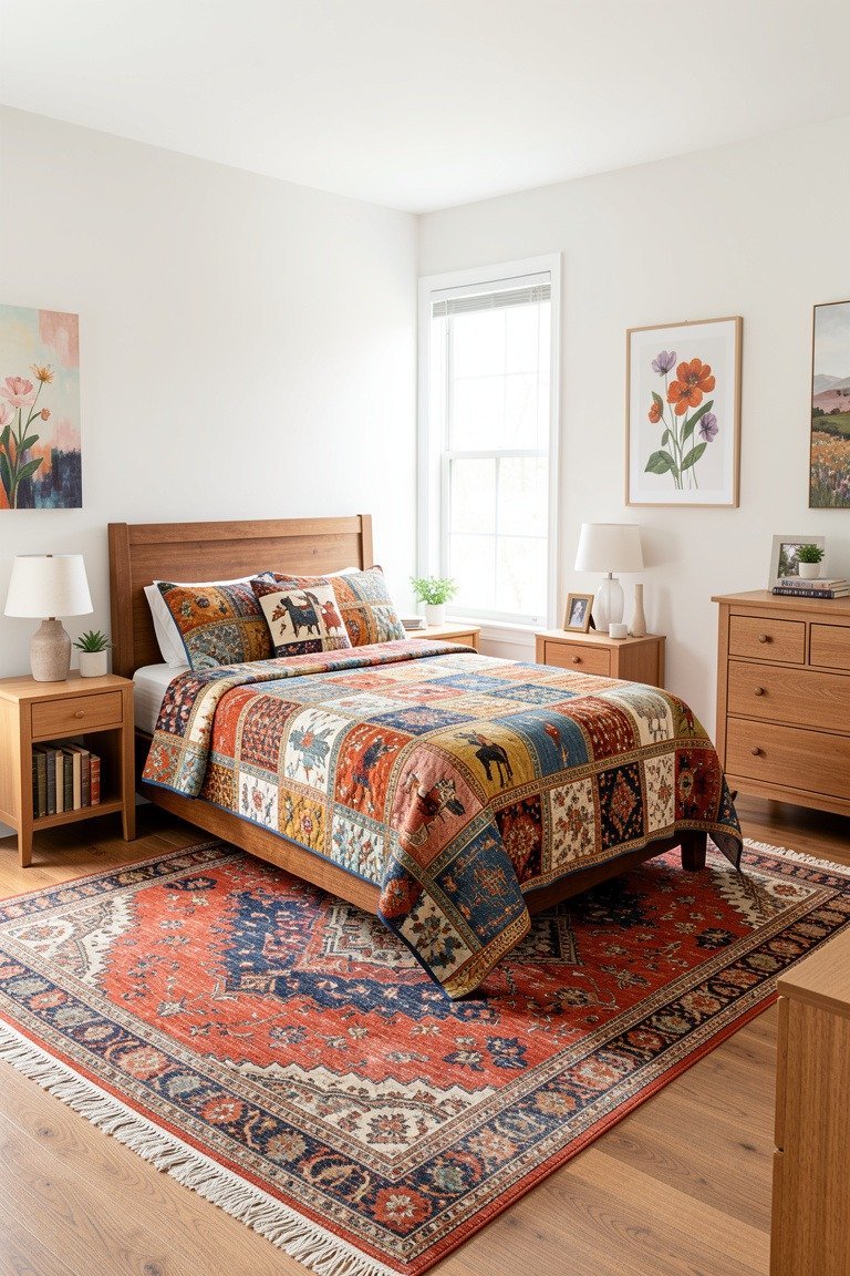 Texture with Area Rugs
