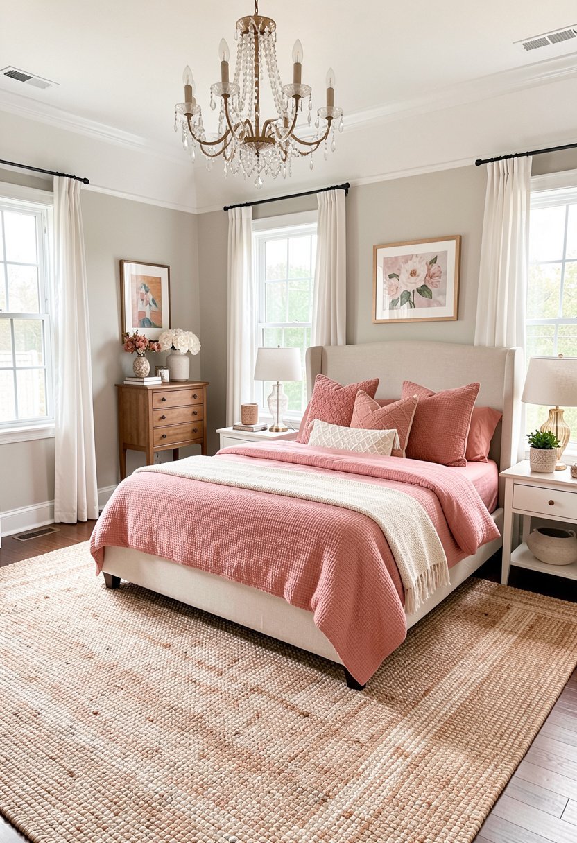 Textured Woven Floor Rugs