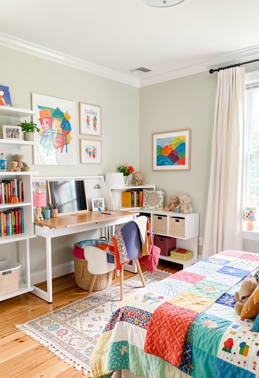 Try a Fold Down Desk