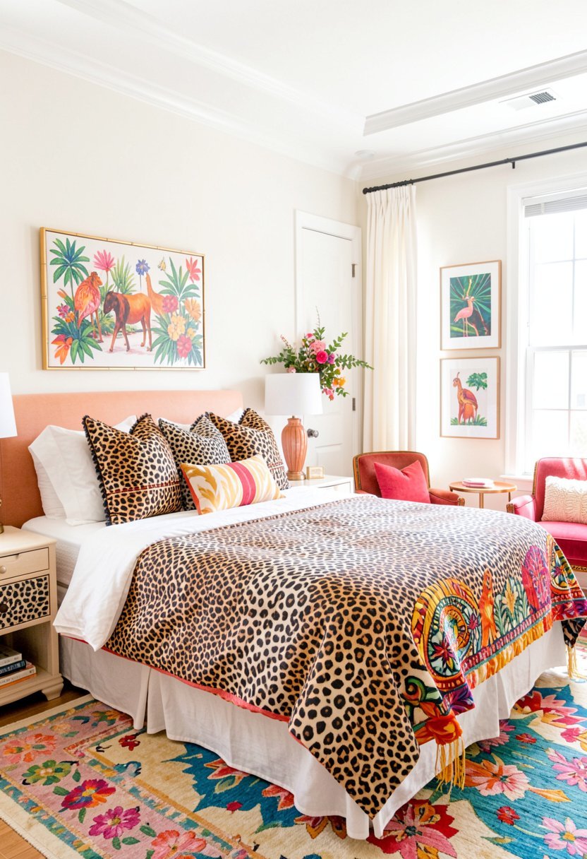 Try Leopard Print Pillows