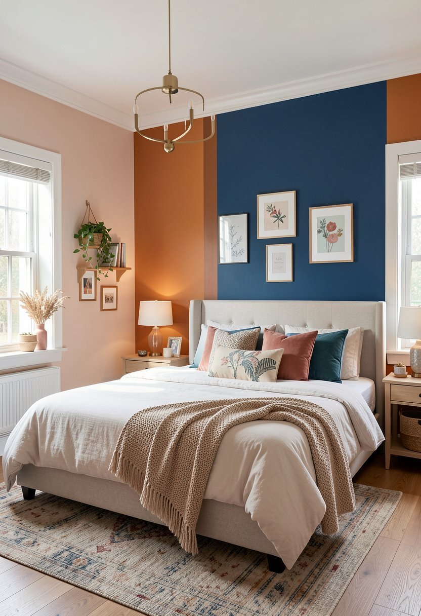 Two Tone Walls to Break the Height