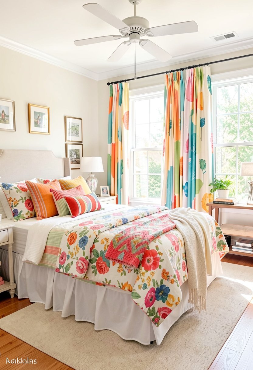 Use a Bed Skirt to Hide Clutter