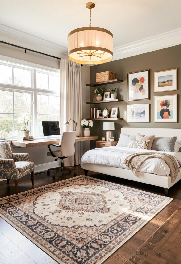 Use a Floating Desk for Leg Room