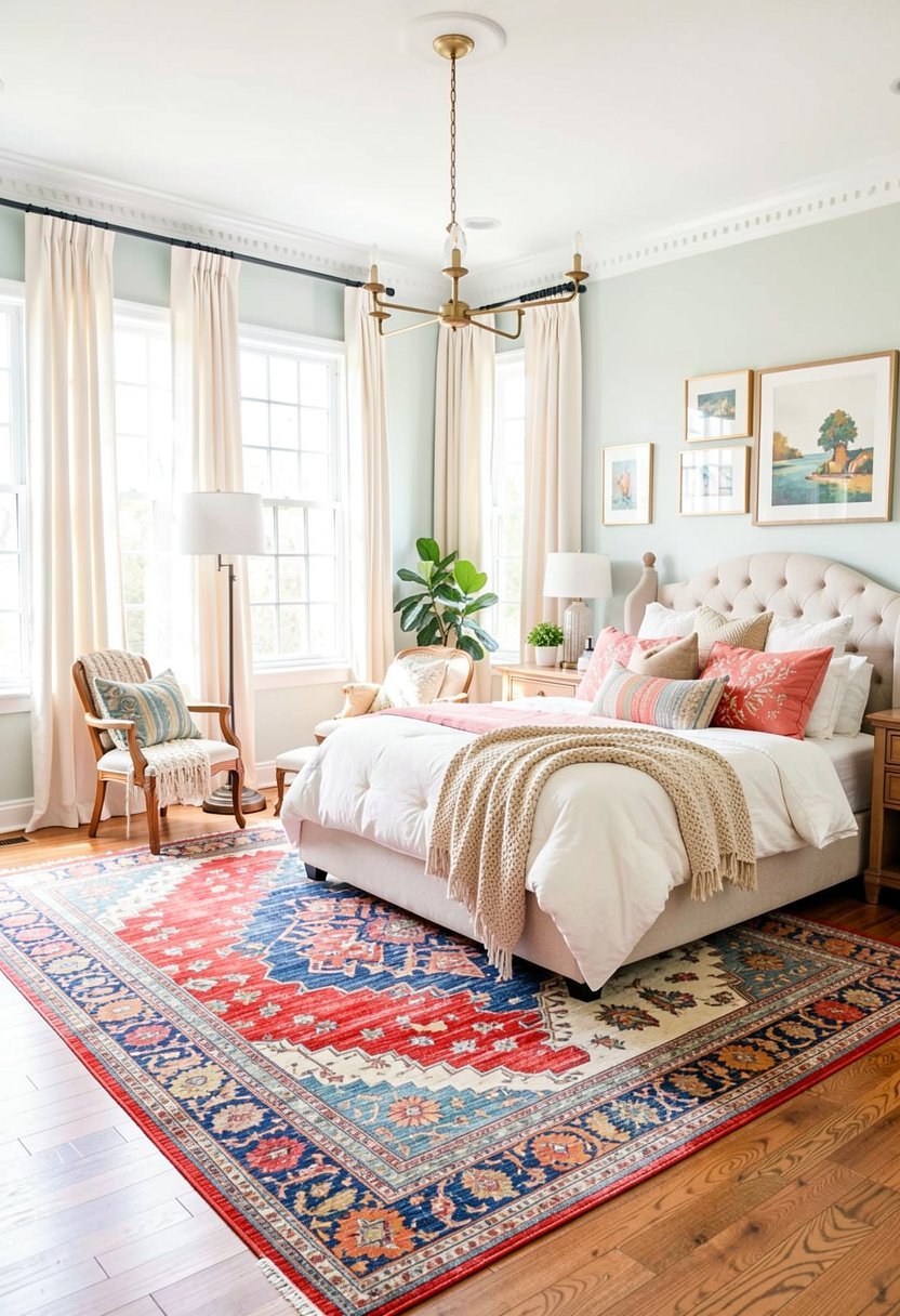 Use a Large Area Rug