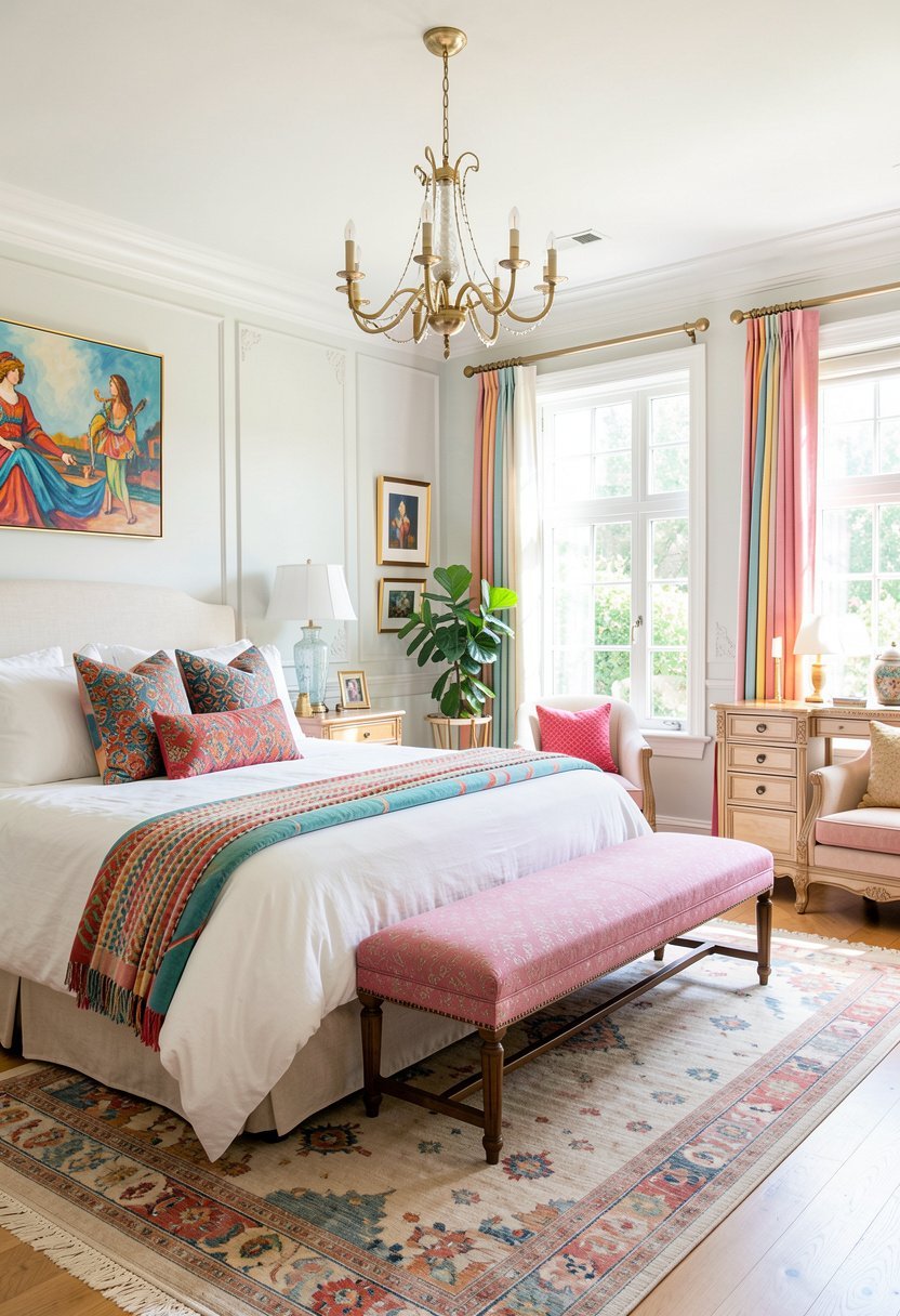 Use a Long Bench at the Foot of the Bed