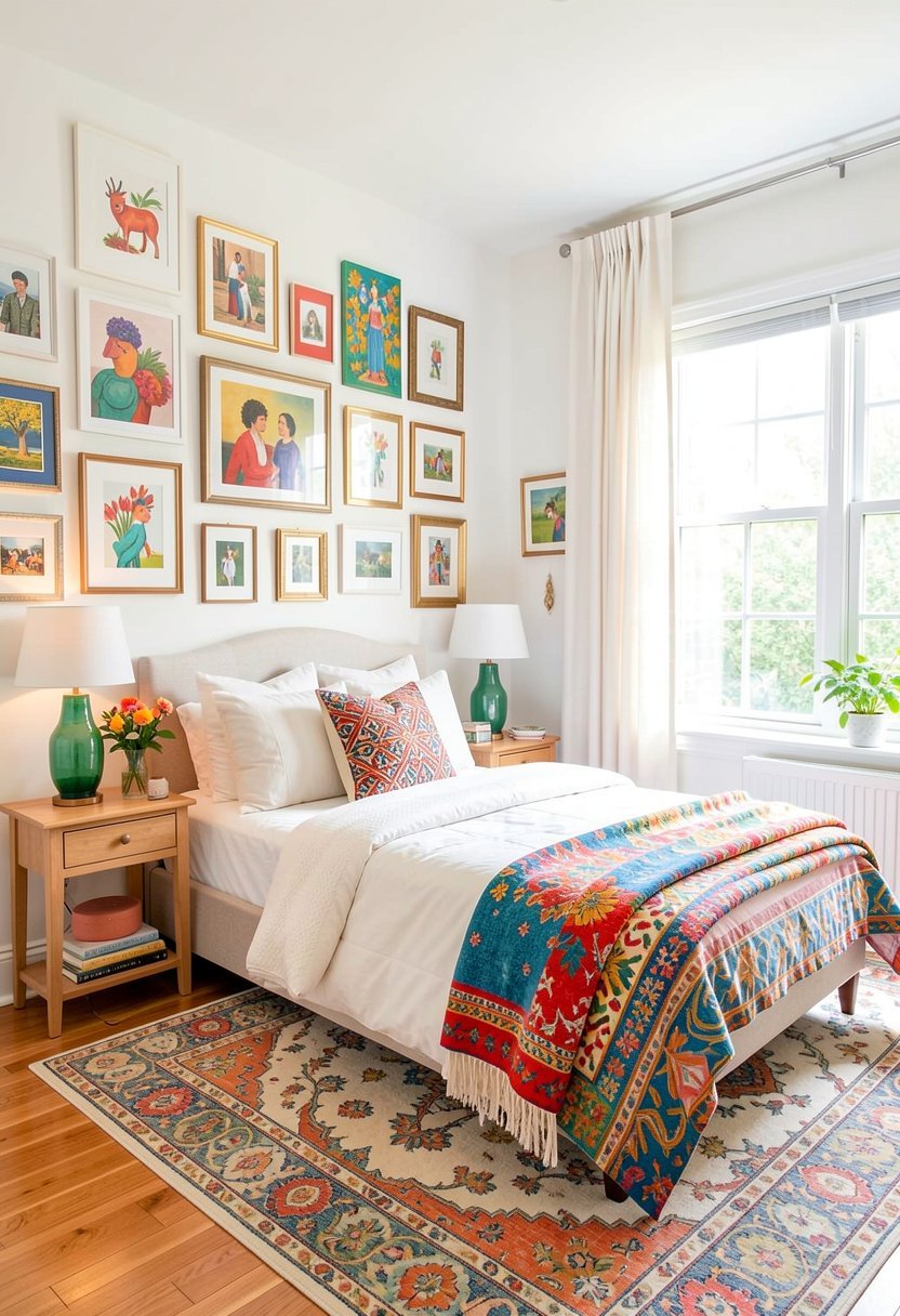 Use a Vertical Gallery Wall