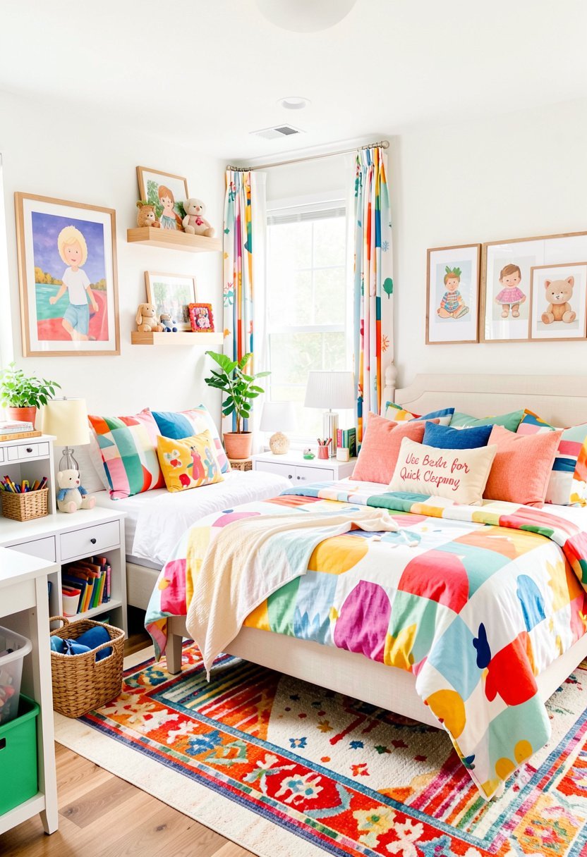 Use Baskets for Quick Cleanup