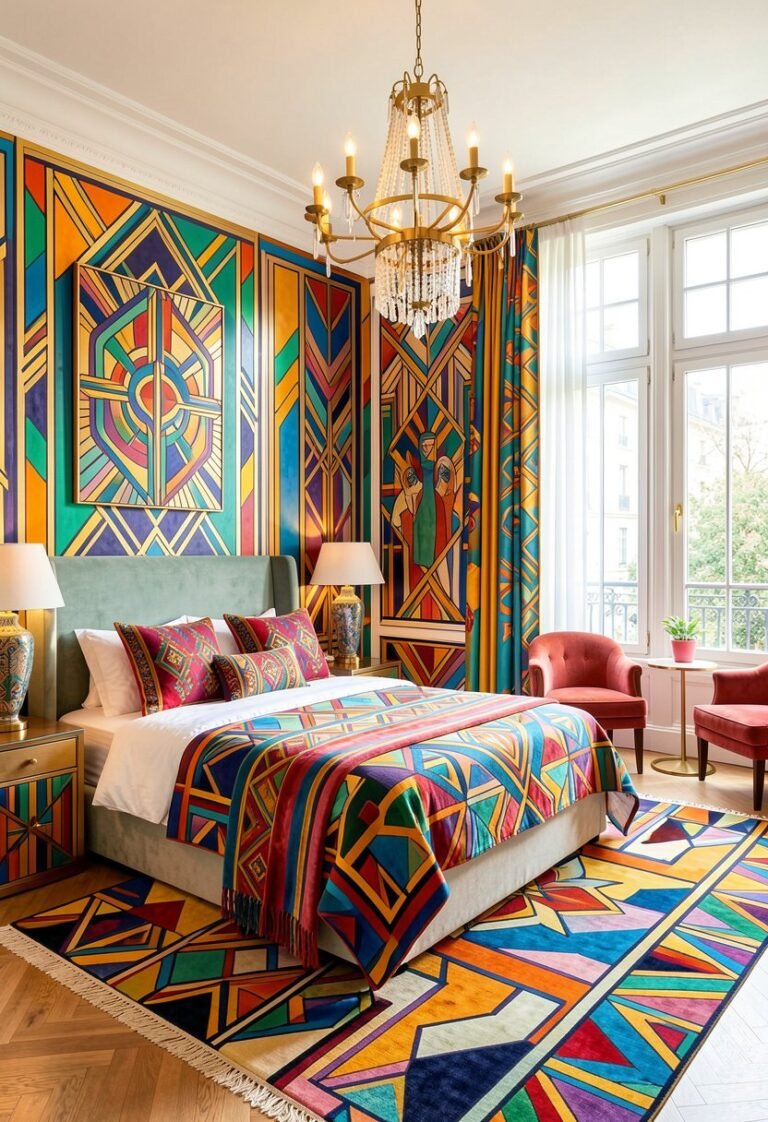 Use Bold Geometric Patterns
