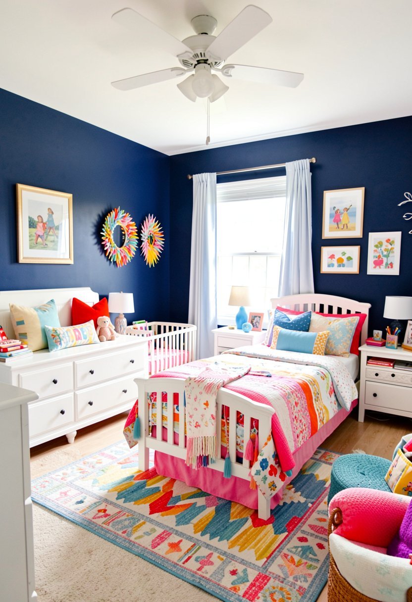 Use Bold Navy Walls