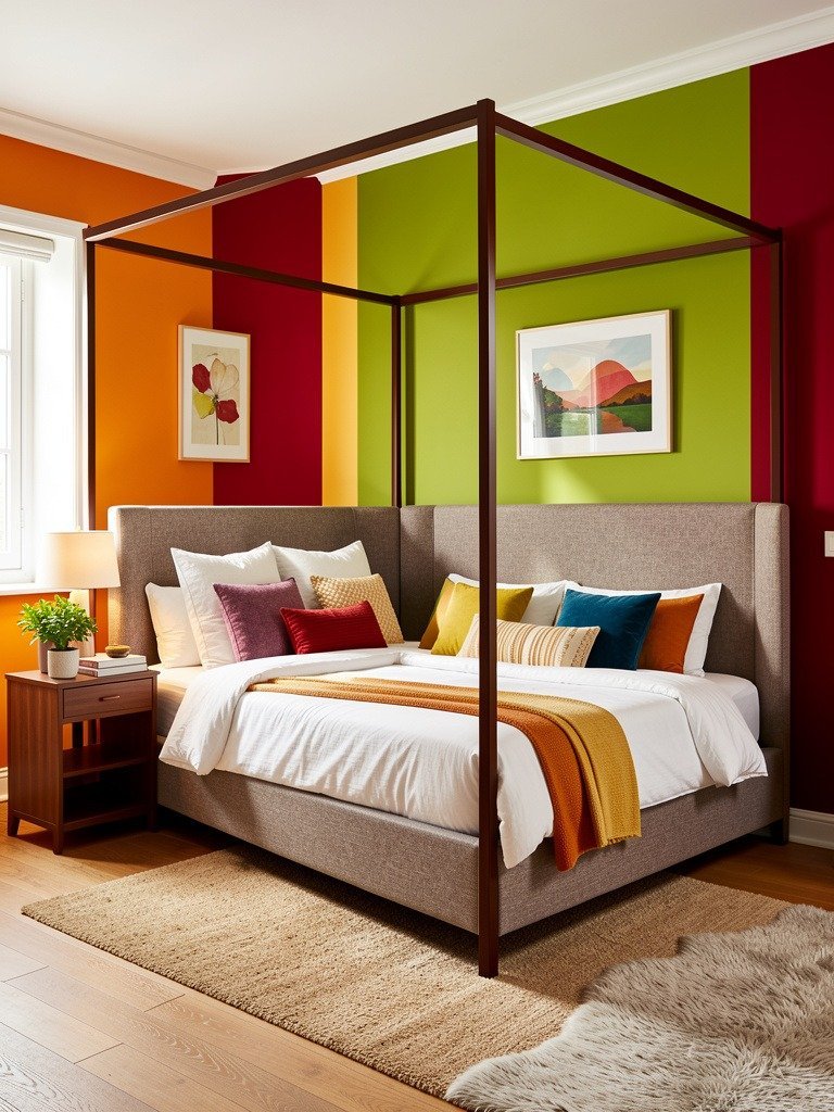Use Bold Wall Colors