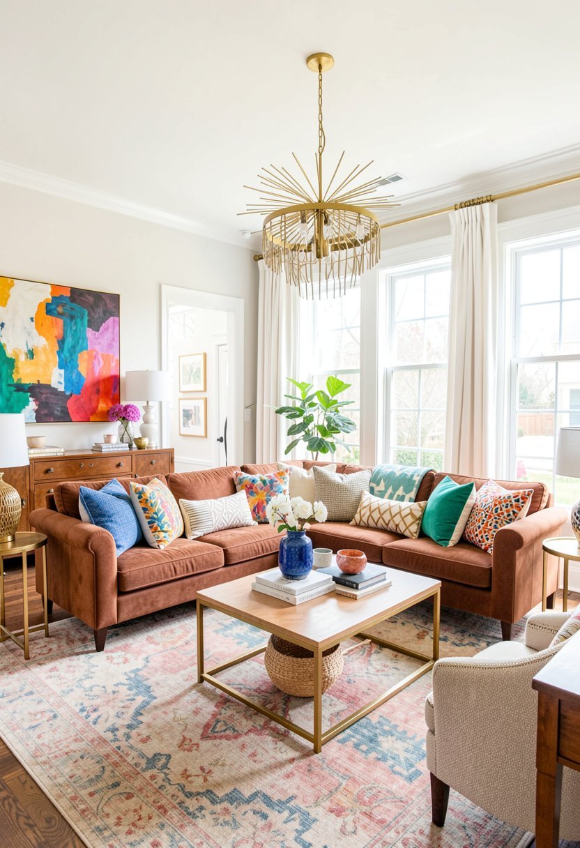 Use Brass Accents to Make It Glow