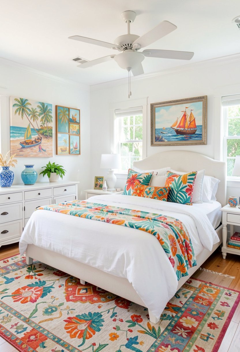 Use Crisp White Walls to Open the Space