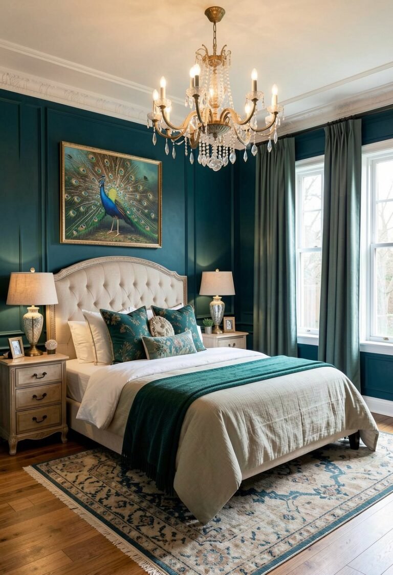 Use Deep Teal for the Main Wall