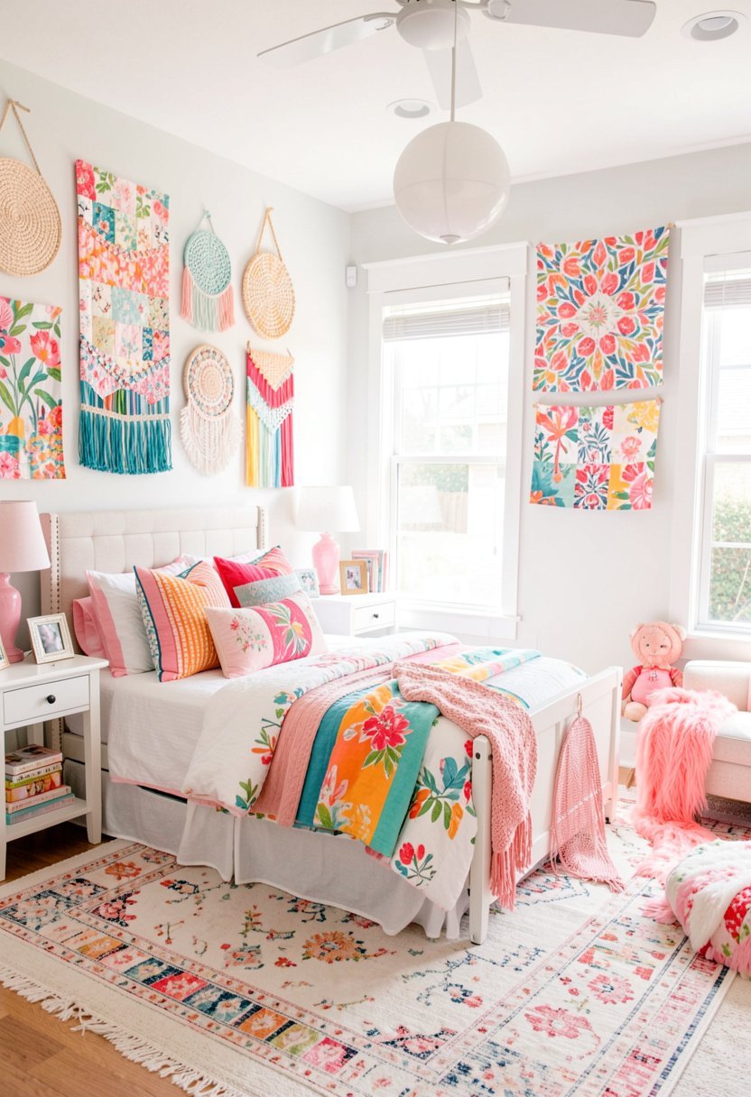 Use Fabric Wall Hangings