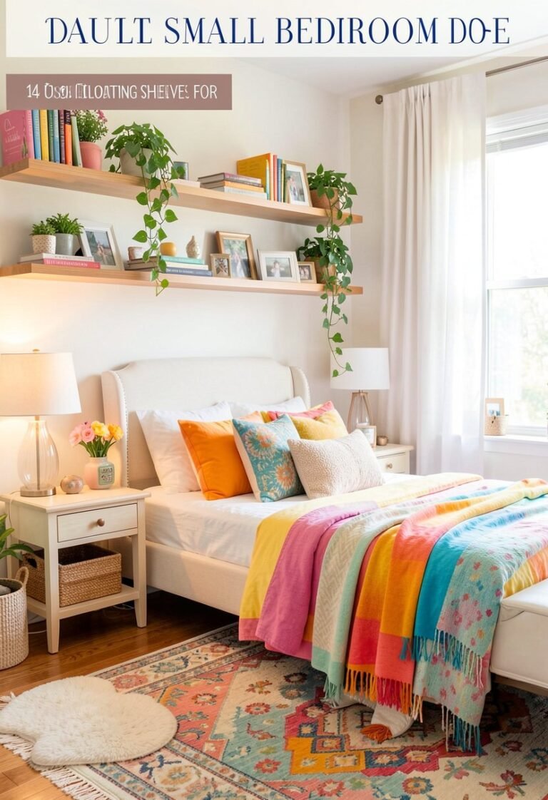 Use Floating Shelves for Extra Space