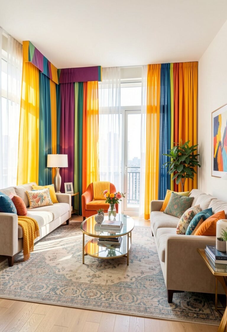 Use Floor to Ceiling Curtains