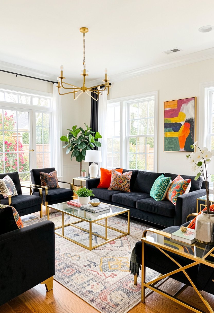 Use Gold Metal Accents