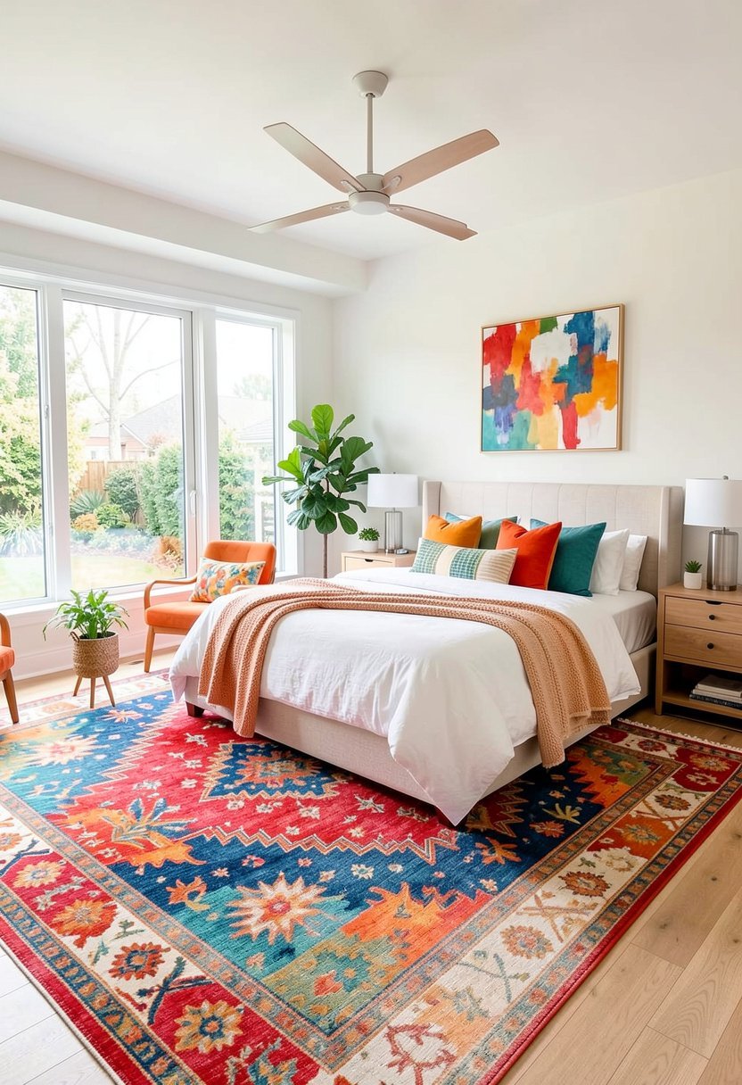 Use Large Area Rugs