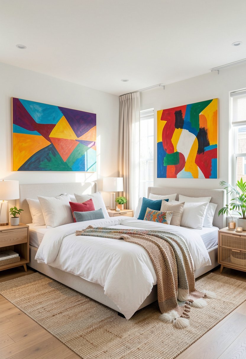 Use Large Art to Fill Empty Walls