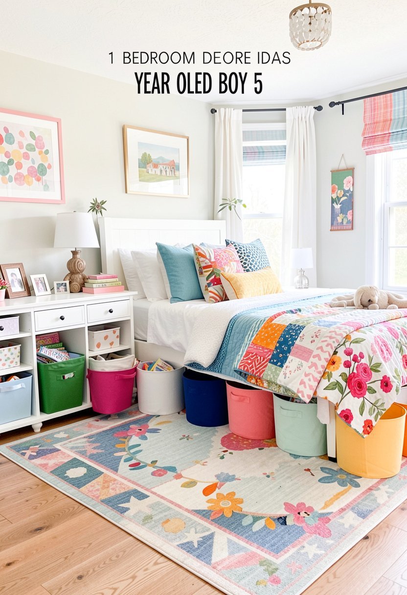 Use Large Fabric Storage Bins