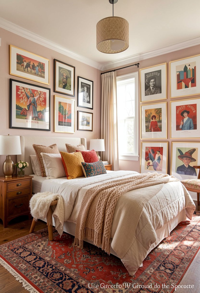 Use Large Frames to Ground the Space