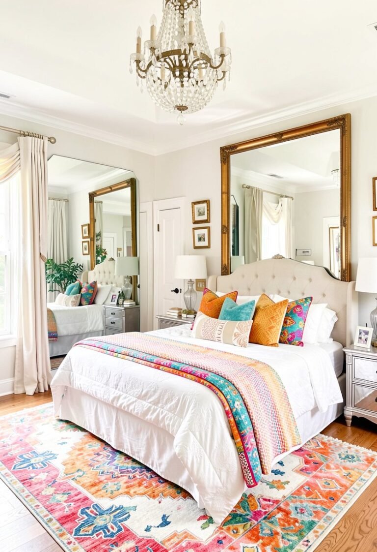 Use Large Mirrors for Depth