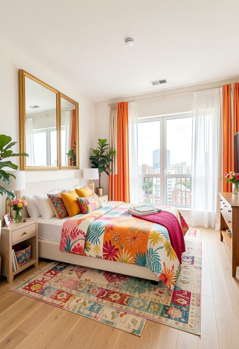 Use Large Mirrors to Create Space