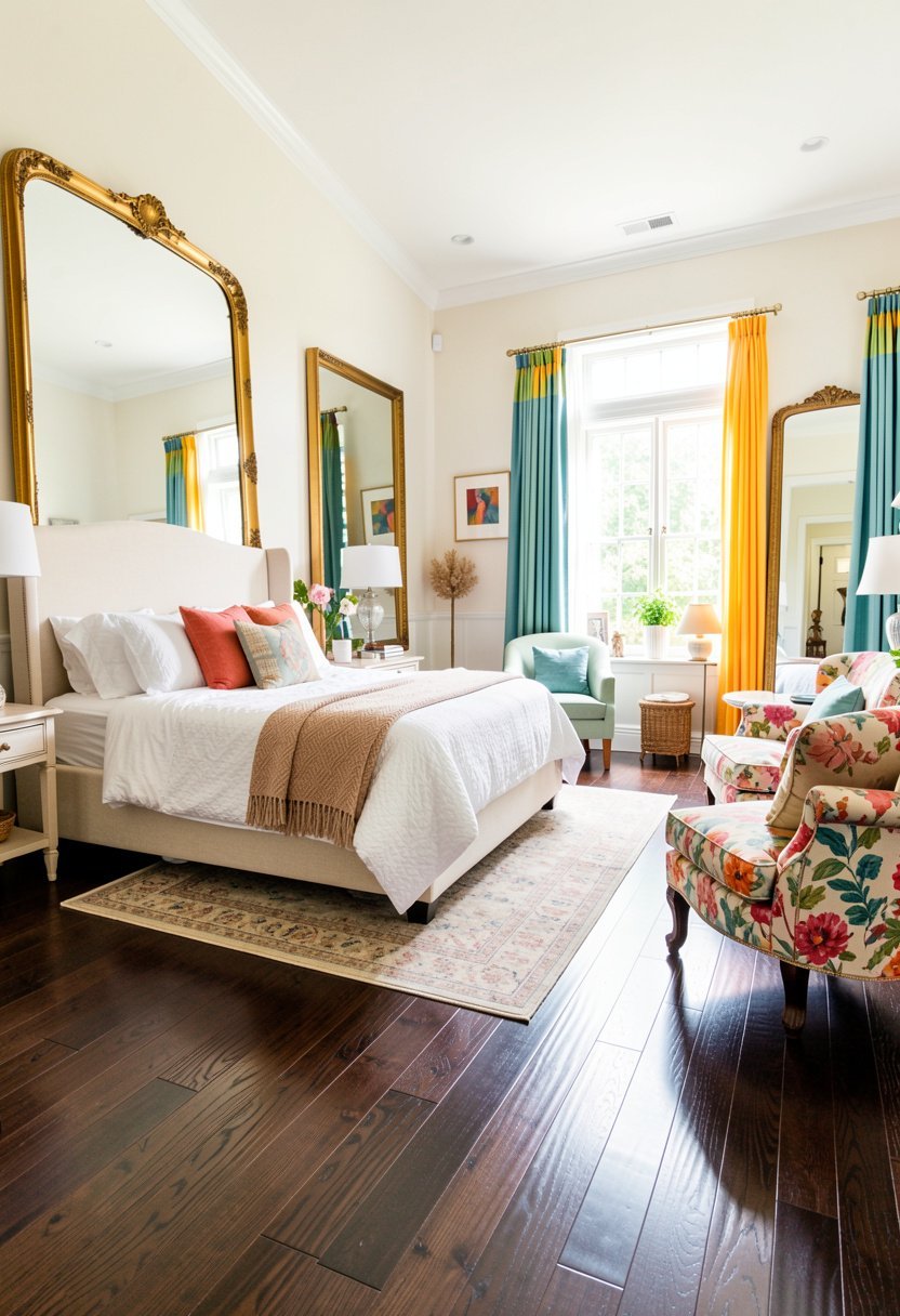 Use Large Mirrors to Open Space