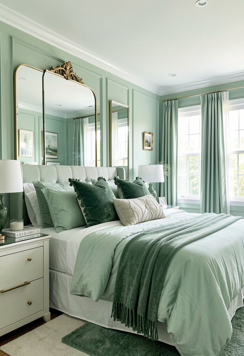 Use Large Mirrors to Reflect Light