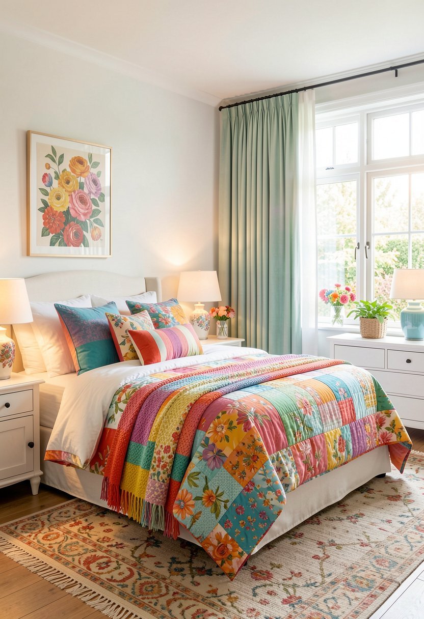 Use Lighting to Highlight Bedding