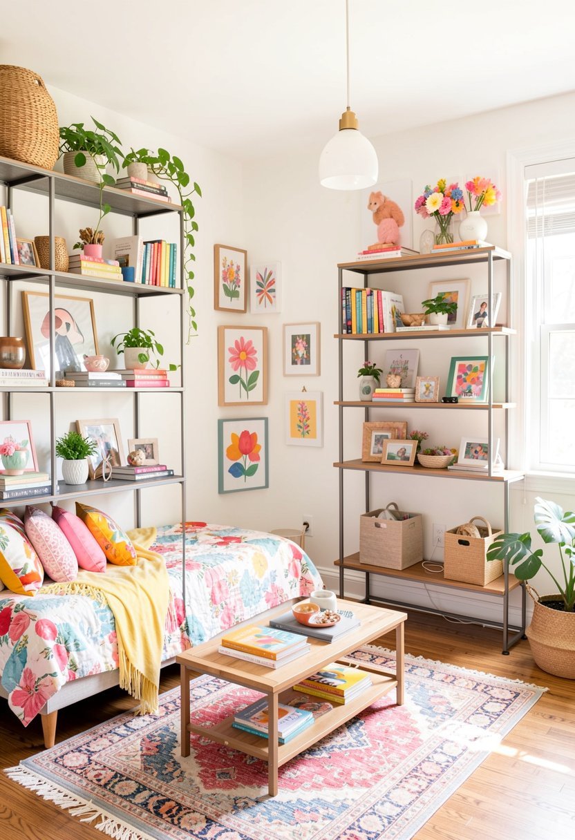Use Open Metal Shelving