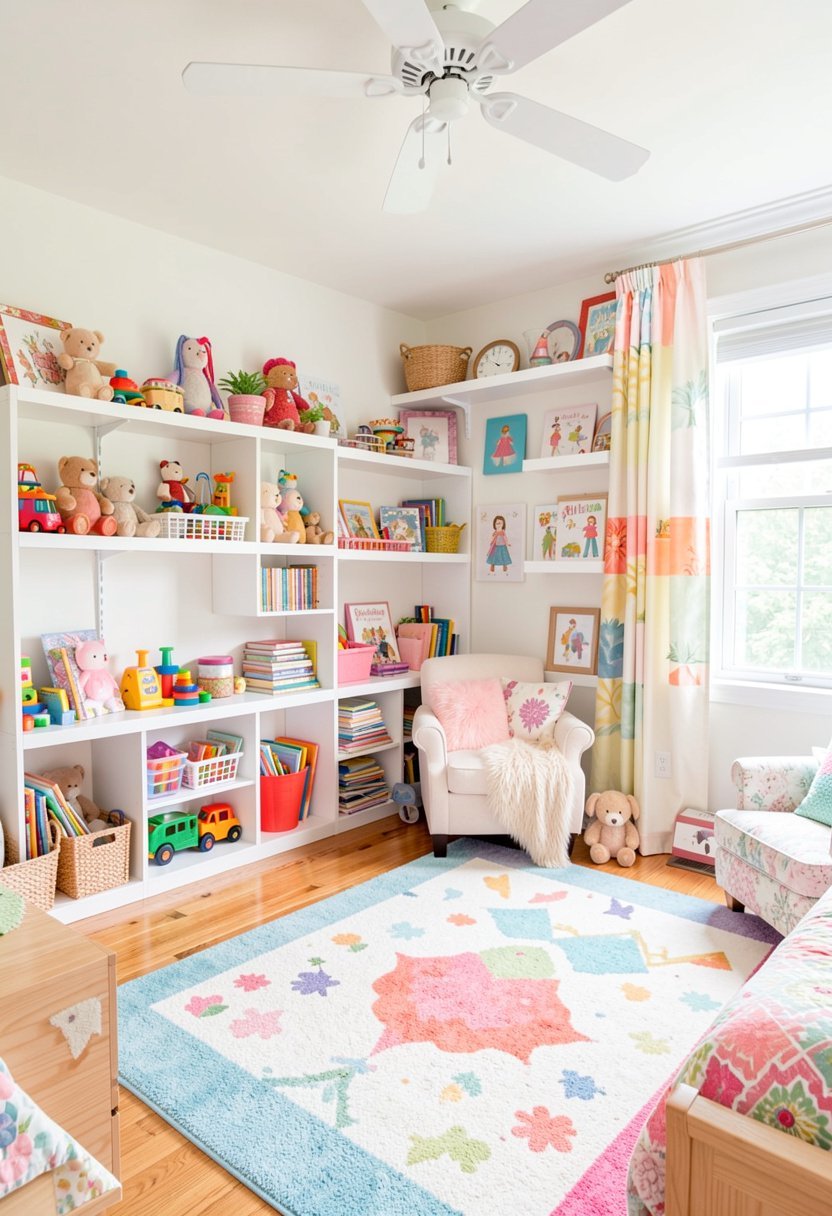 Use Open Shelves for Toys