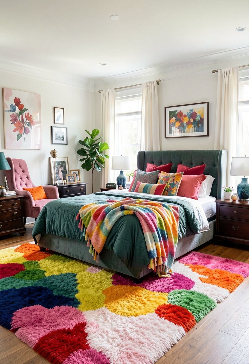 Use Plush Rugs for Texture
