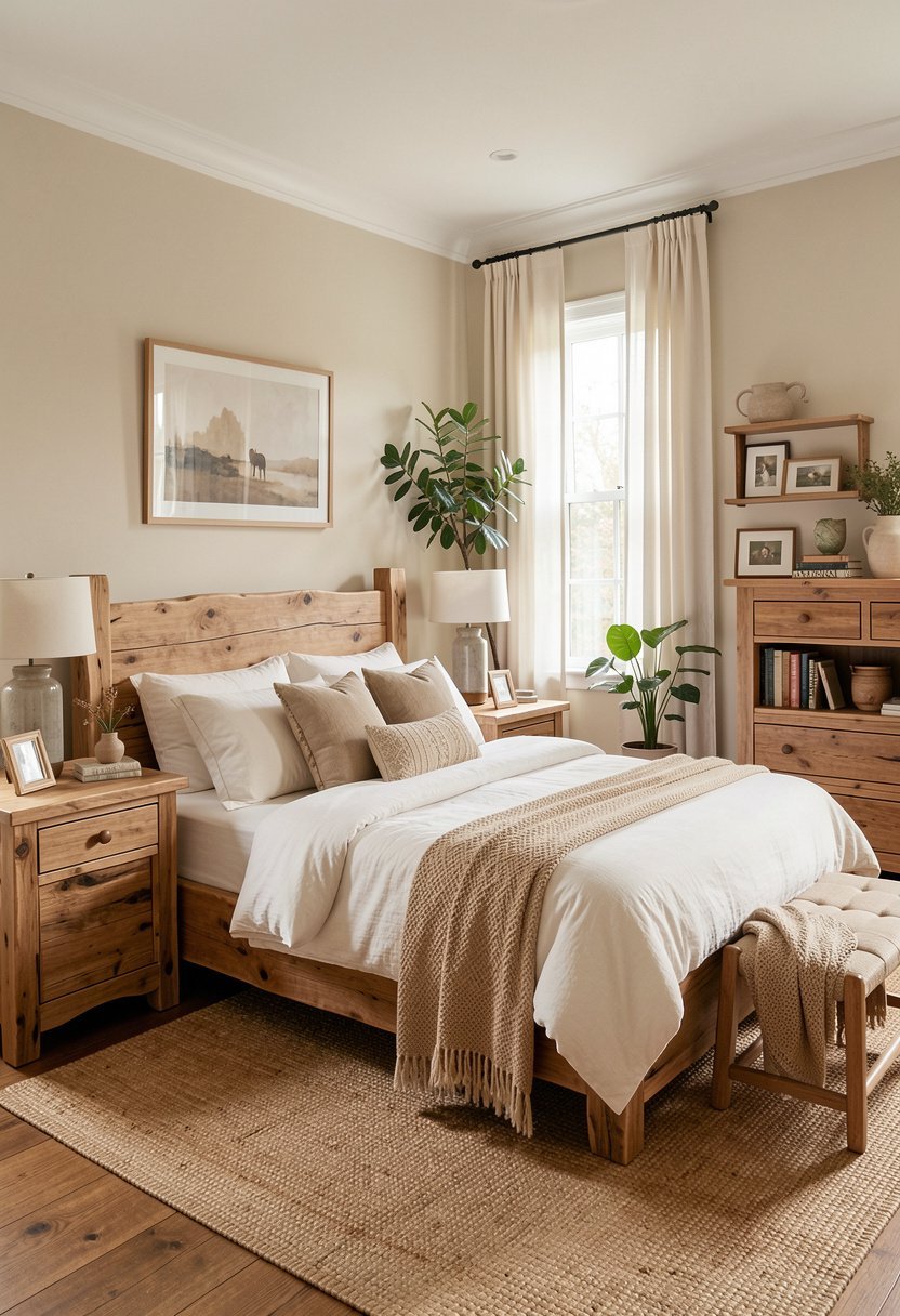 Use Raw Wood Furniture