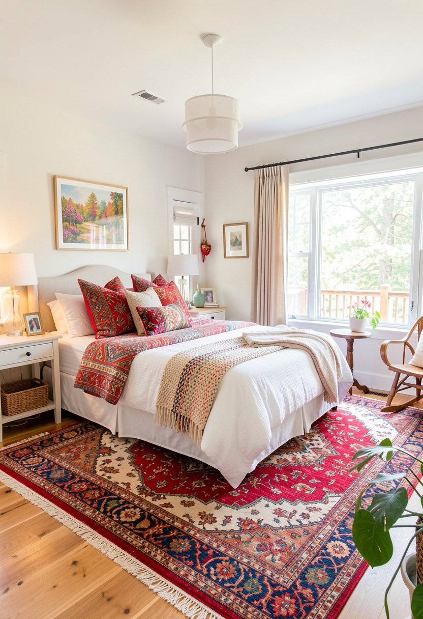 Use Rugs for Warmth