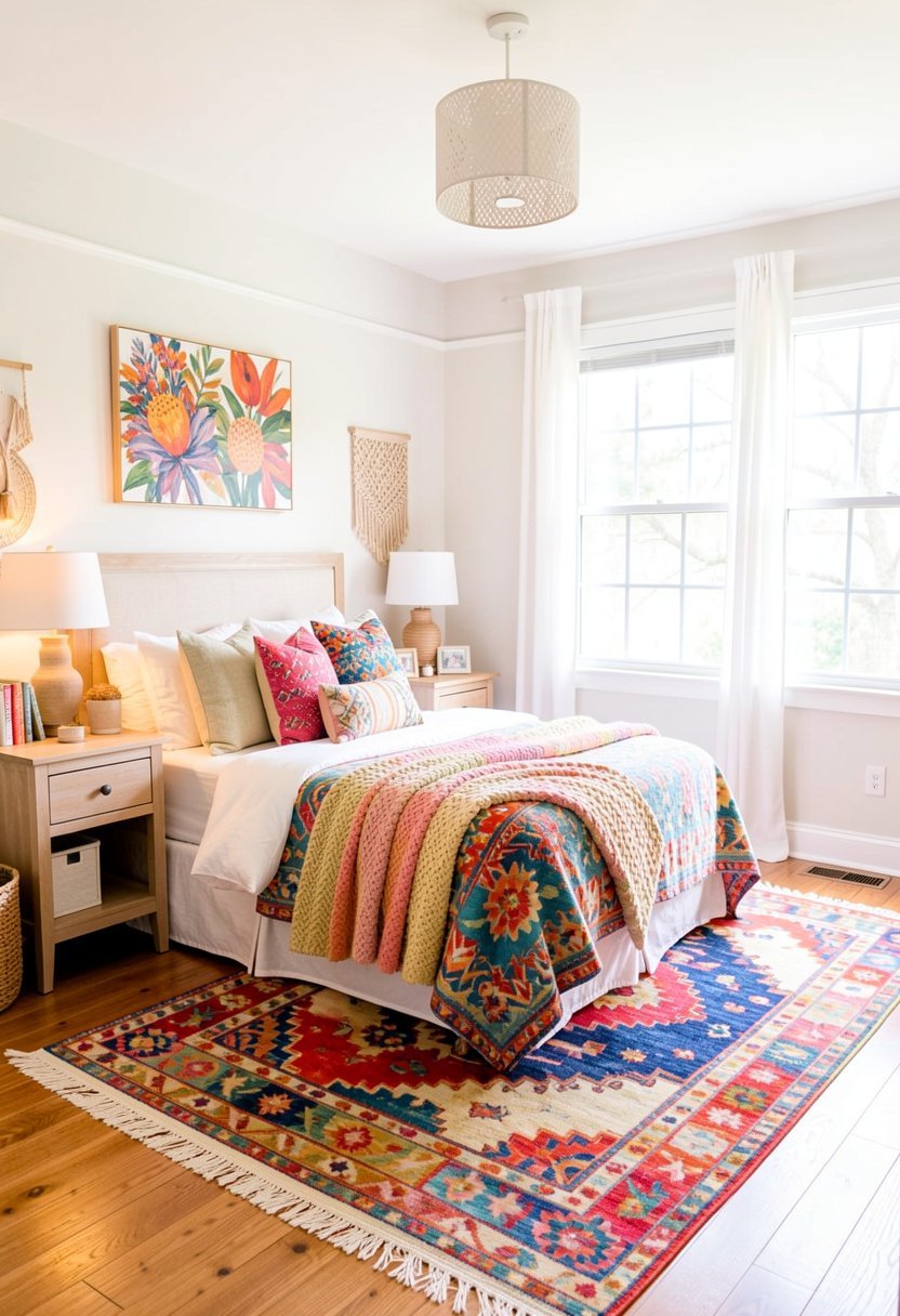 Use Rugs for Warmth