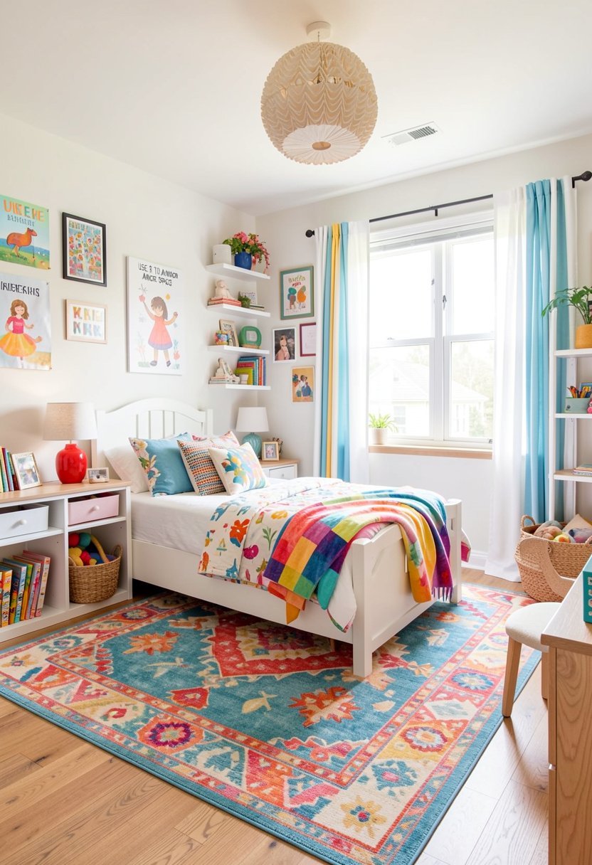 Use Rugs to Anchor Space