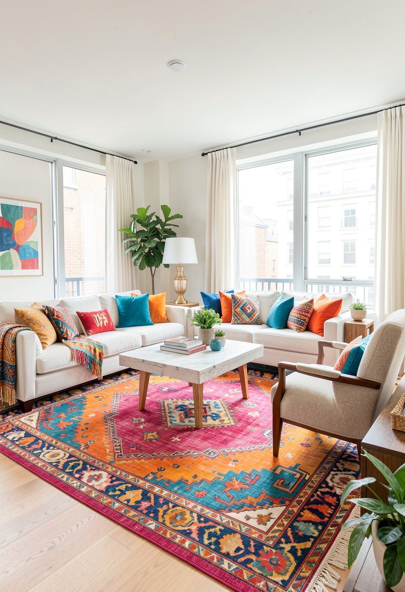 Use Rugs to Define Zones