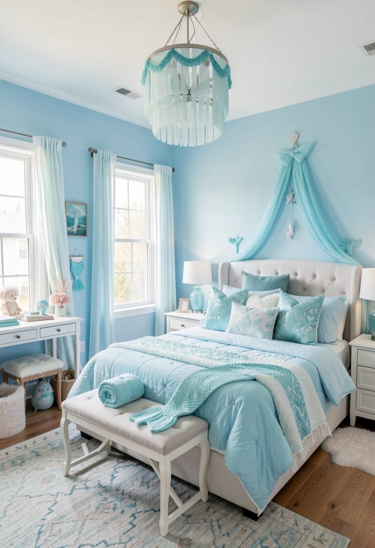 Use Soft Blue Wall Paint