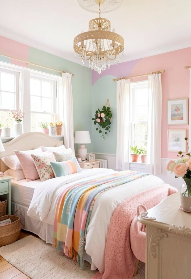 Use Soft Pastels On Your Walls