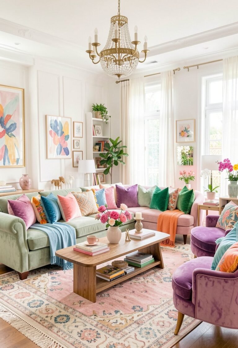 Use Soft Velvet Pillows