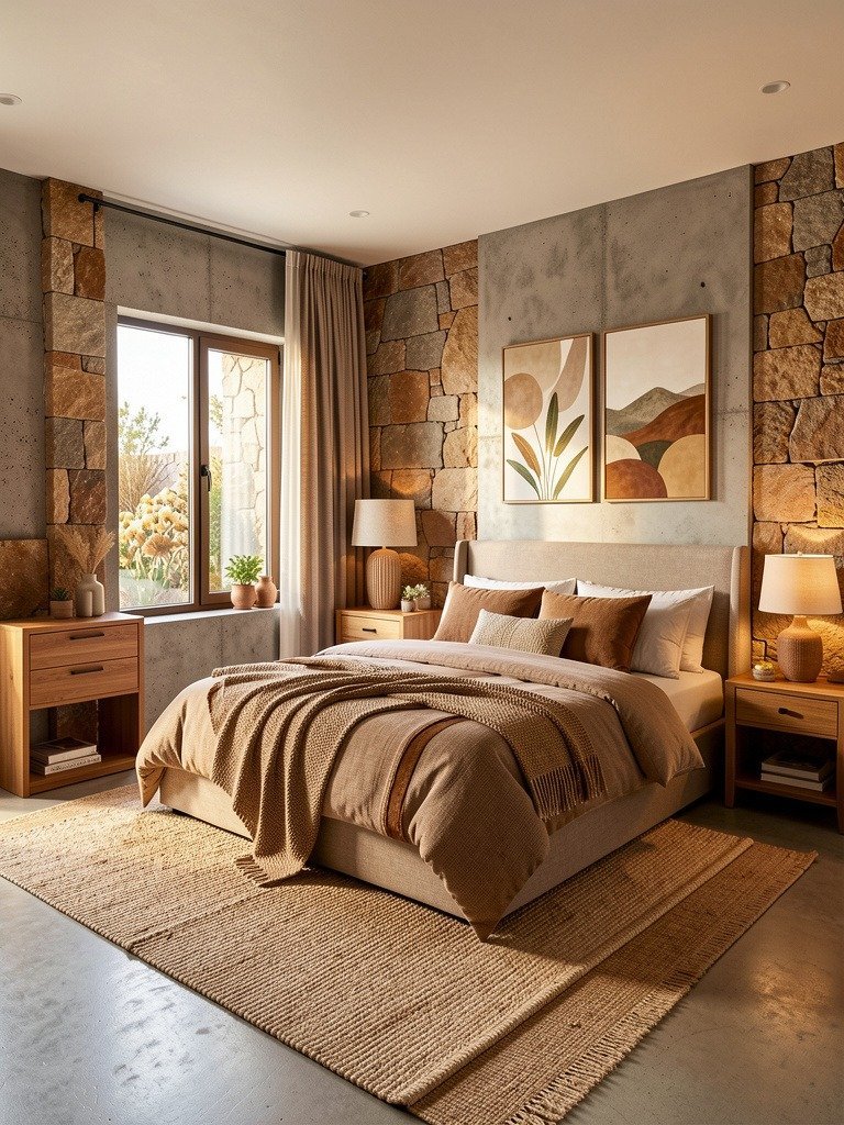 Use Stone or Concrete Accents